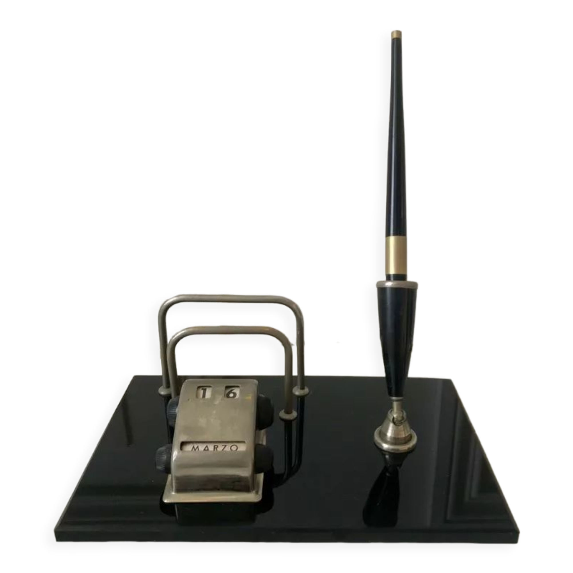 Date pencil holder Italian 50s