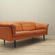 Leather sofa, danish design, 1960s, production: denmark