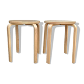 Pair of frosta stools 1990