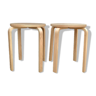 Pair of frosta stools 1990
