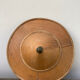 Asian hat in bamboo and vintage metal