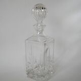 crystal whiskey decanter 1960 28 X 9.5 cm