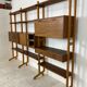 Mid-Century Scandinavian Teak Wall Unit, 1950s