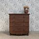 Large antique English chest of drawers (renovated)