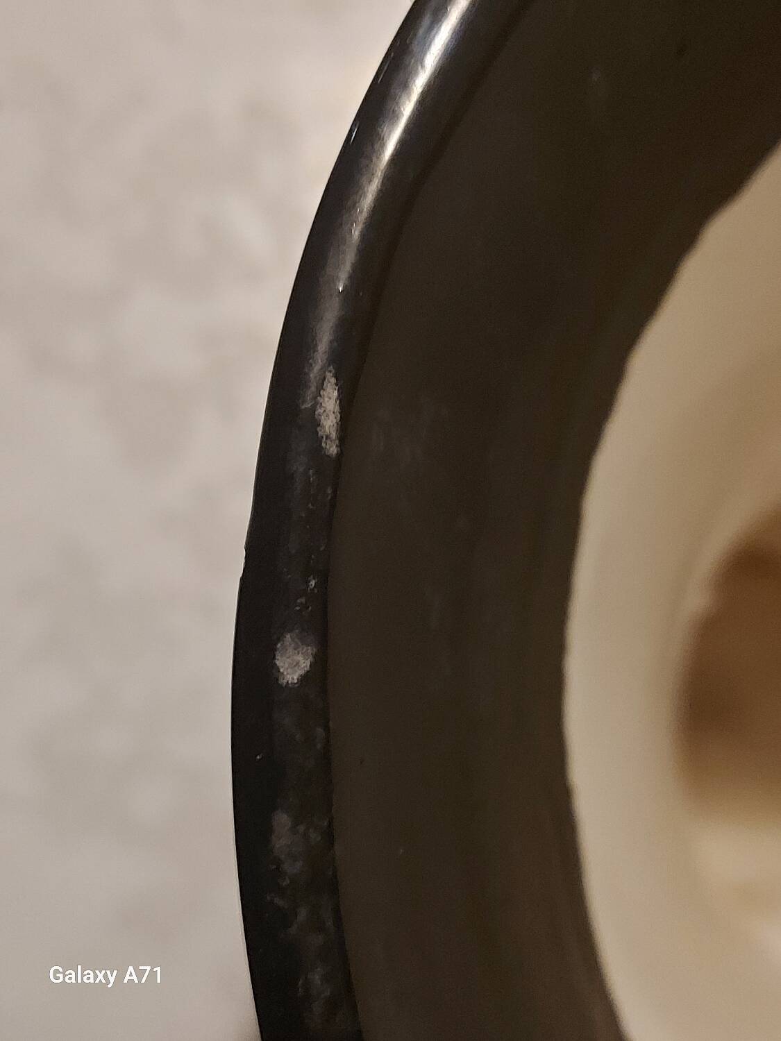 Faience vase from Quimper signed HB Quimper