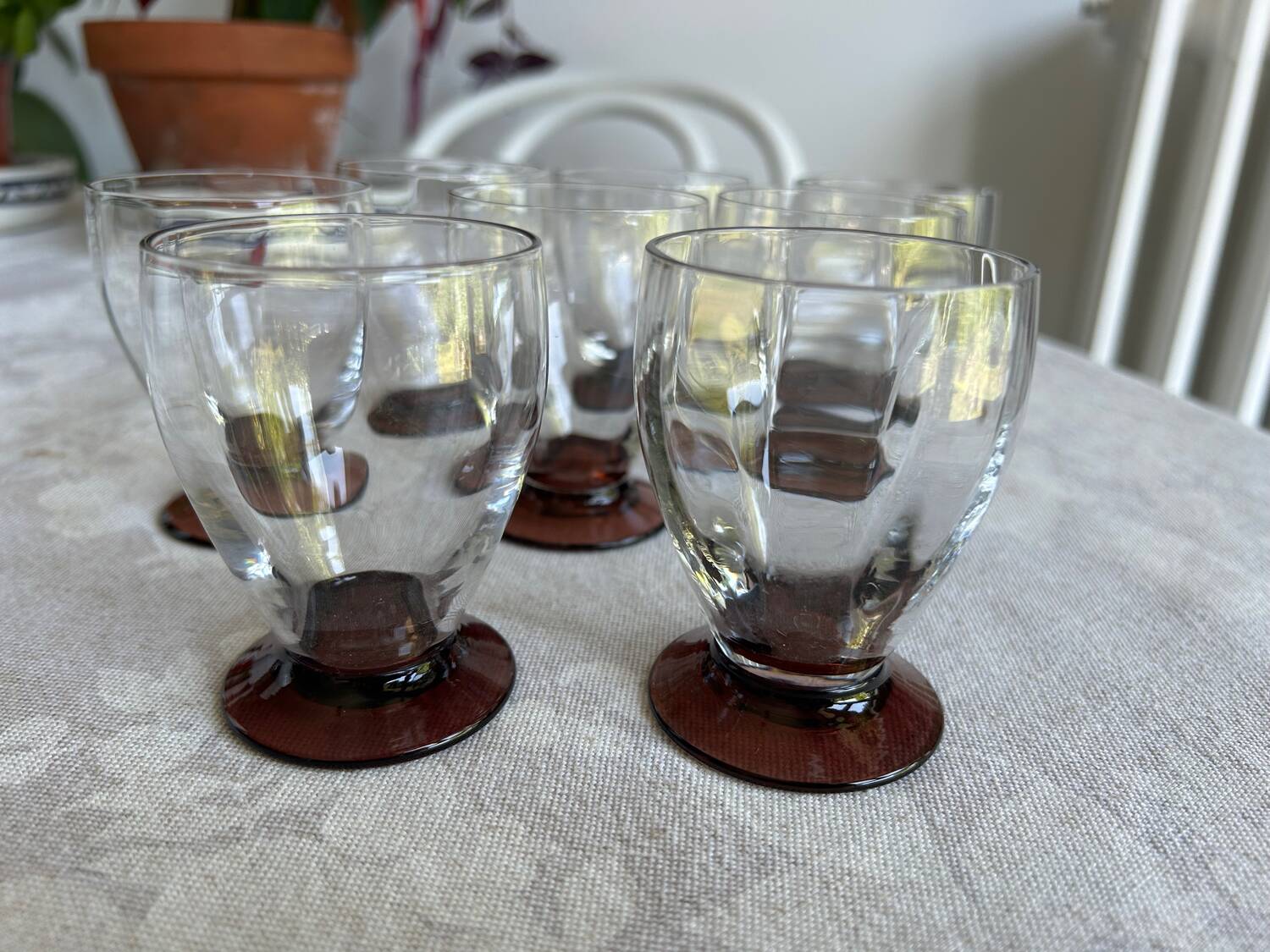 Antique glasses