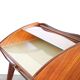 Pair of italian 1950's night stands bed side tables