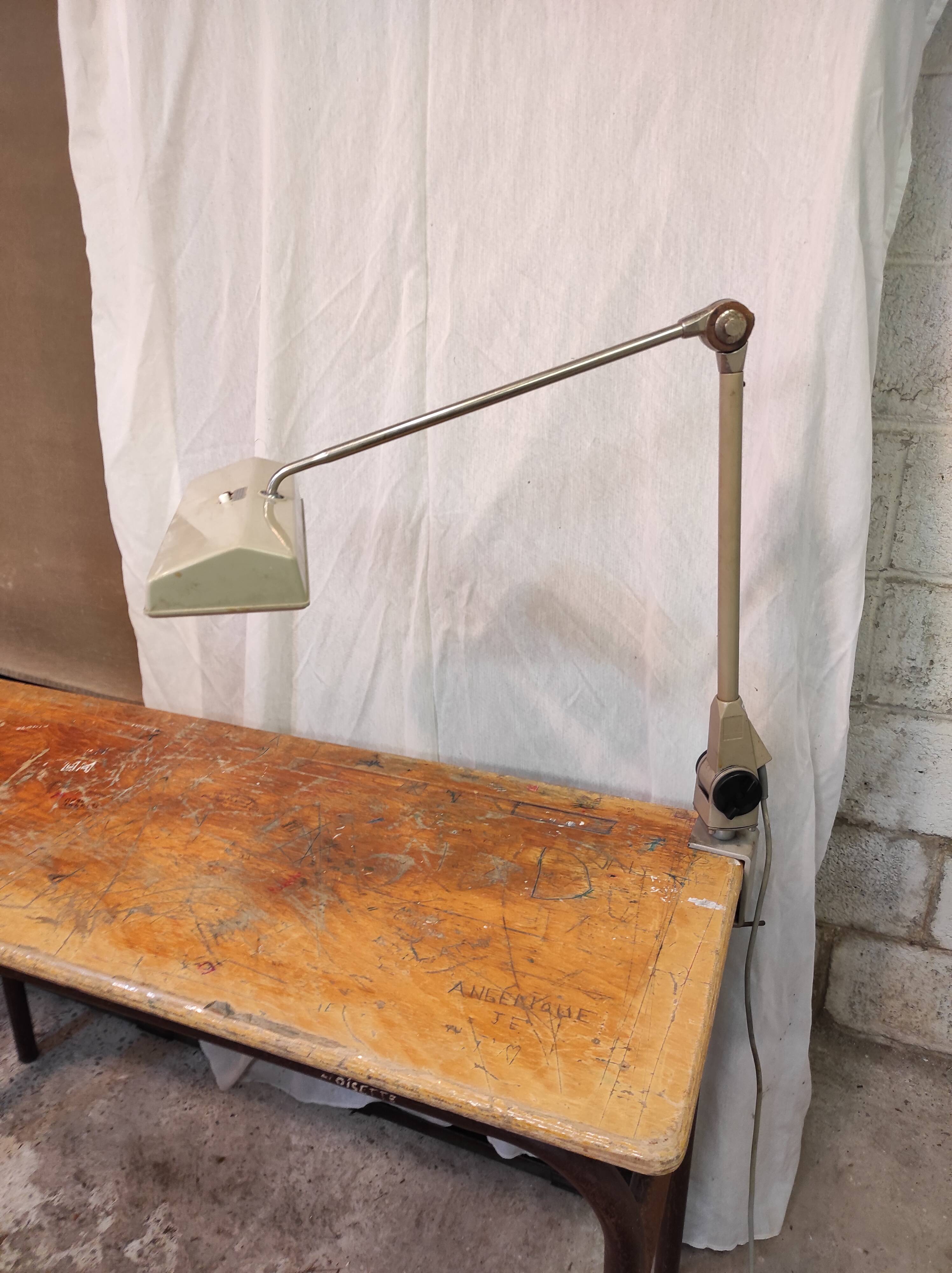 Architect's lamp by Wolfgang Tümpel for Waldmann Leuchten, 1970s