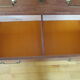 Oak chest of drawers and brass handles