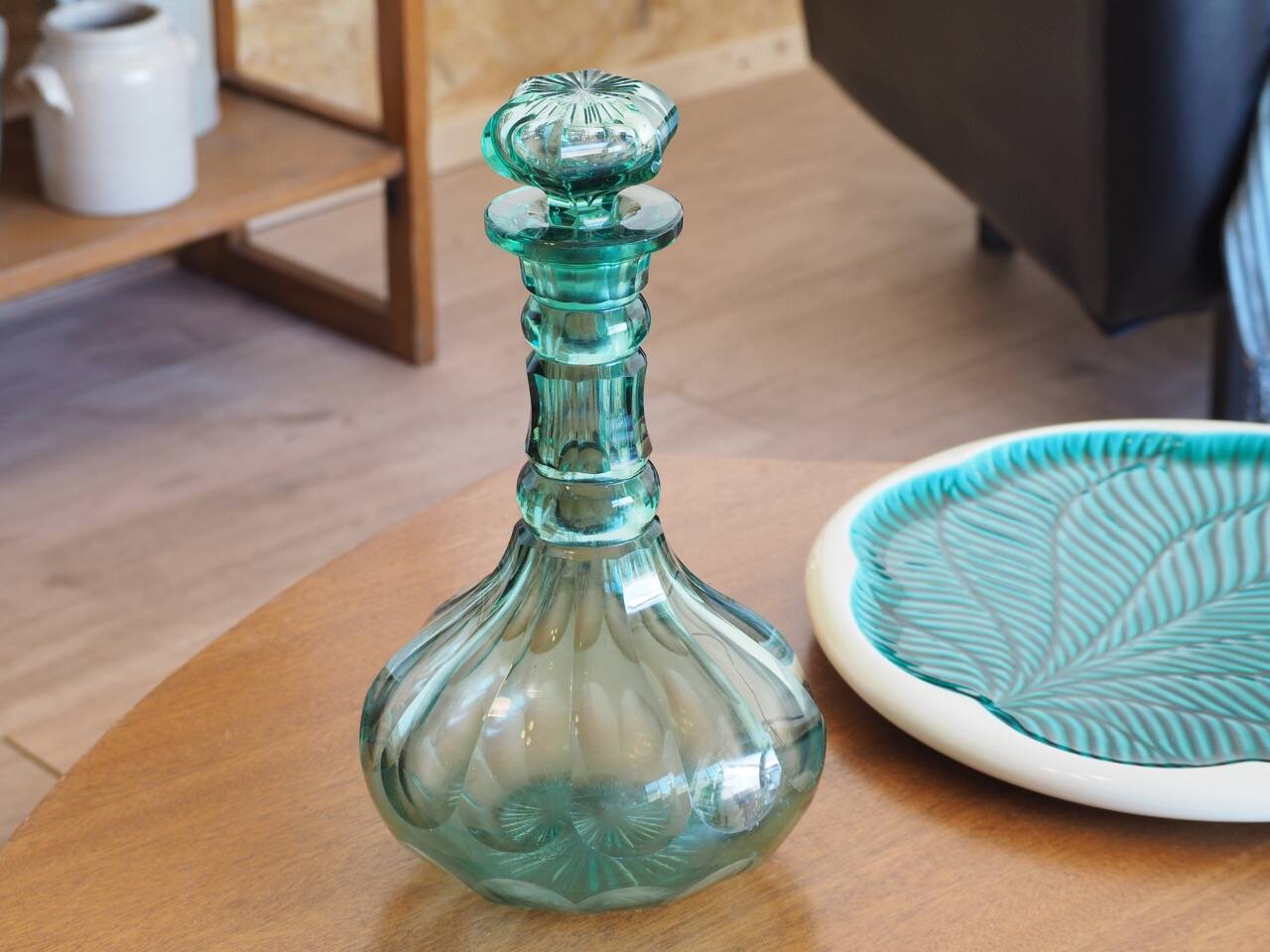 Green carafe