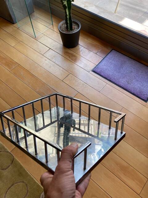 Shopping basket 1930 by Jacques Adnet