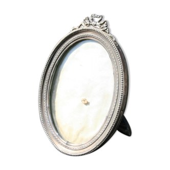 Silver oval photo frame Great Britain