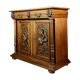 Renaissance lounge buffet in blond walnut