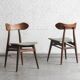 Ensemble de 10 chaises à repas "Kastrup" de Louis van Teeffelen, design néerlandais, années 1960