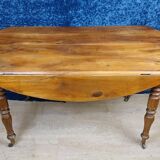 Louis Philippe period walnut shuttered table circa 1830