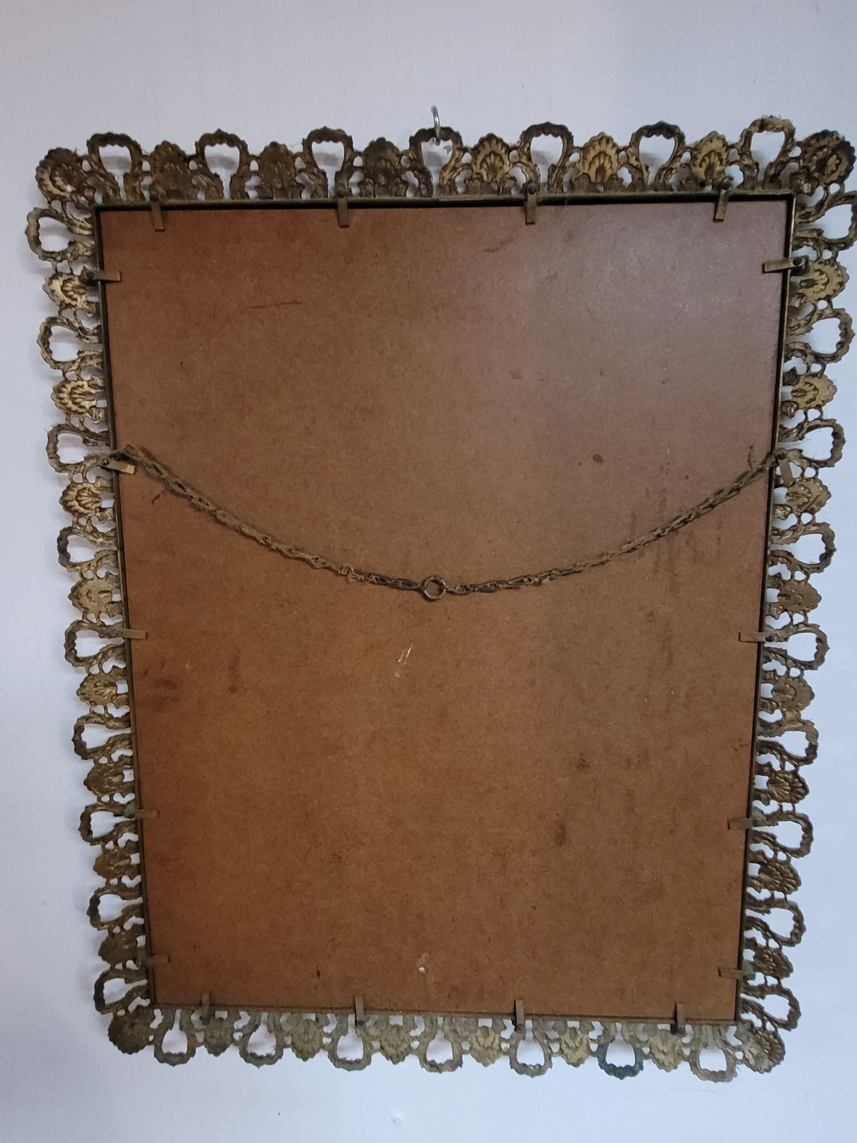 Bronze mirror 57x71cm