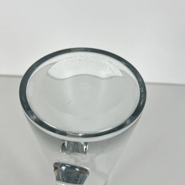 Rare Ancien Grand Broc à orangeade, pichet, pot à eau Baccarat estampillé C