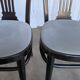 Chaises de salle à manger STOL Kamnik vintage : ensemble de 4 des années 1970, style moderne du milieu du siècle.