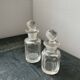 Lot de 2 petits flacons à parfum