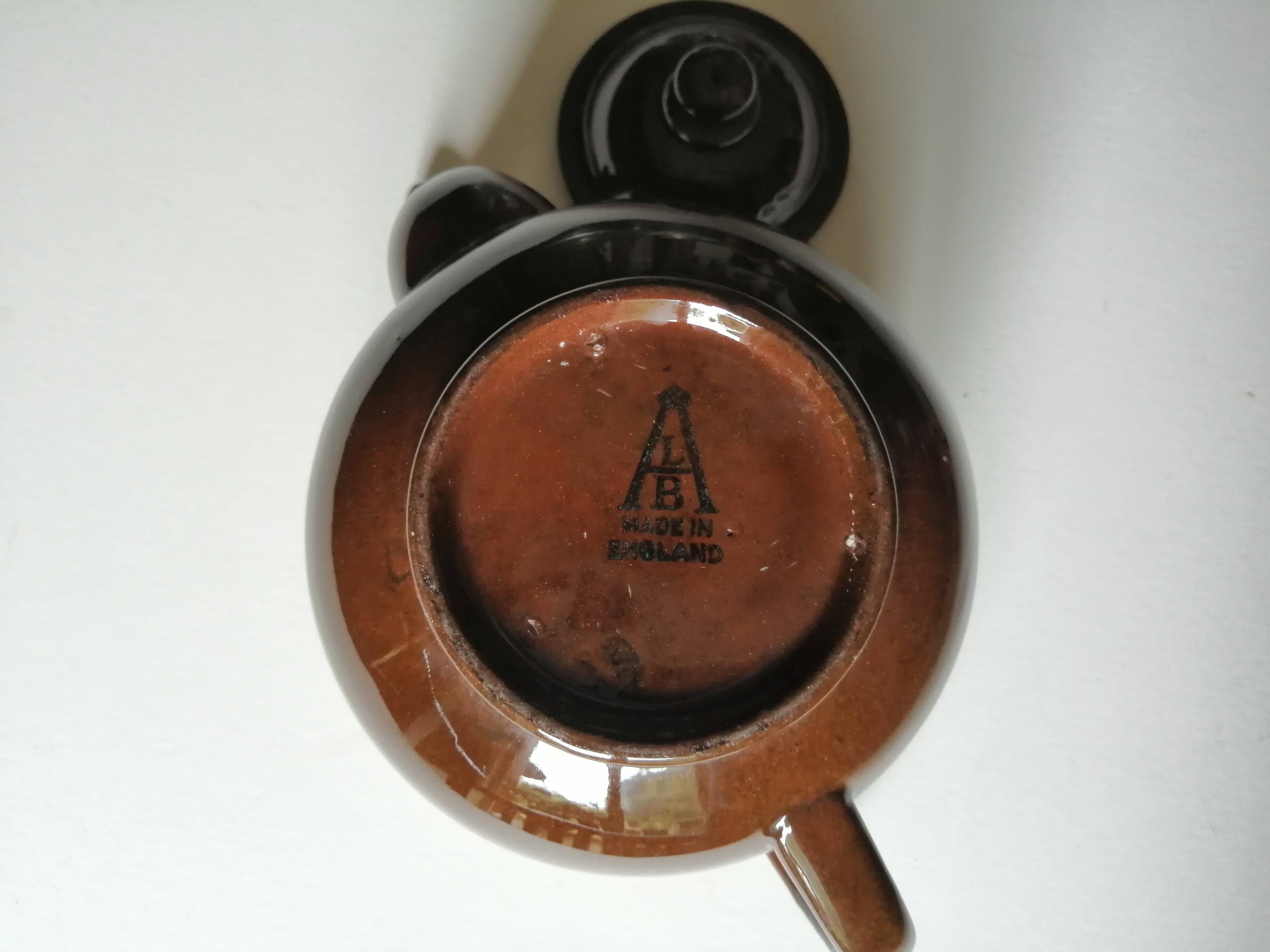 Vintage teapot ALB Alcock, Lefranc & Bloore "Betty Brown" made in England