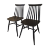 Paire de chaises scandinaves 1950