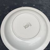 Lot composed of a deep dish and two small serving dishes, Elorn, digoin and sarreguemines model