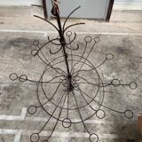 Large wrought iron chandelier