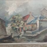 Claude aliotti (1925-1989) - oil on canvas - 54 x 65 cm