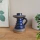 La Redoute x Selency ceramic candle holder 14 blue