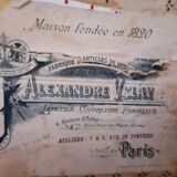 Old chest alexandre velay