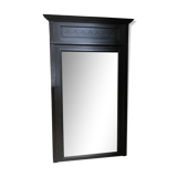 Old XXL mirror in carved wood