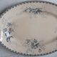 Flat oval Choisy the king H . Boulenger Iron Earth late nineteenth century