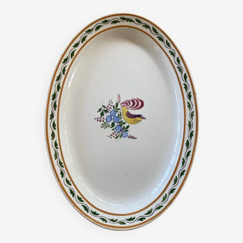 La Louvière oval dish