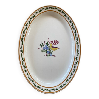 La Louvière oval dish