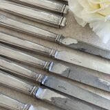 12 antique Christofle knives.