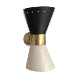 Wall sconce in the style of italian creations of the 50