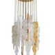 Vintage bicolour Murano glass ceiling lamp by Carlo Nason for Mazzega, 1970s