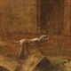 Ancient painting "Folly" oil on canvas Italy late 18th century