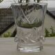Set of 6 crystal liqueur glasses by daum. sorcy model.