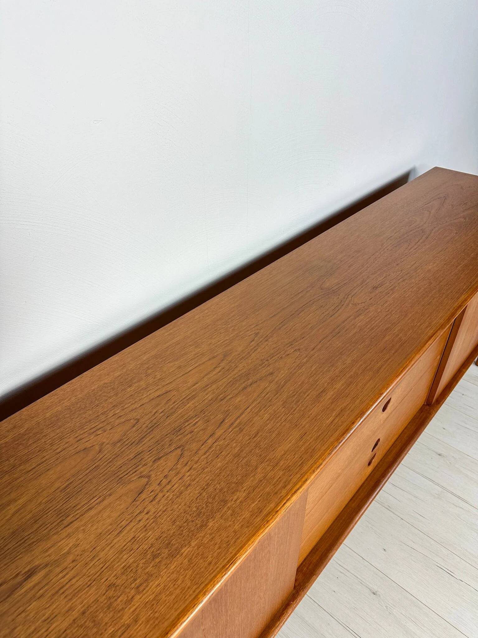 1960s Vintage Large Danish Teak Sideboard by H.W. Klein for Bramin