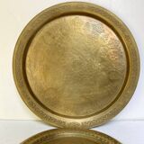 Oriental copper trays