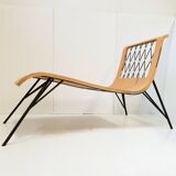 Vintage 1950 long chair