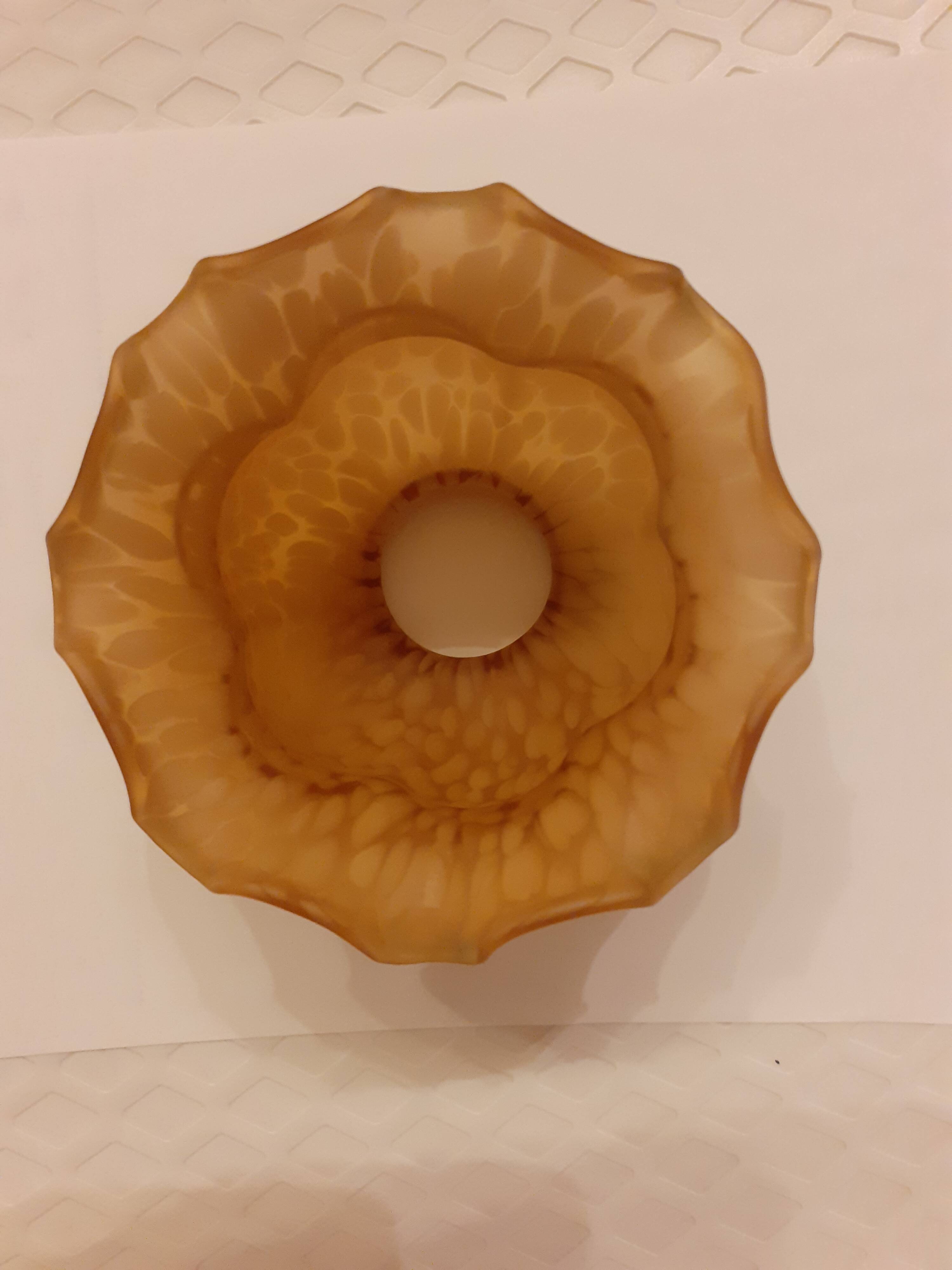 glass tulip lampshade