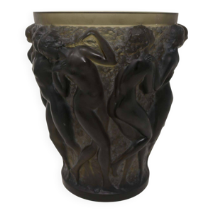 Vase Bacchantes en verre