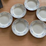 Set of 7 Gien dessert plates PATAY model
