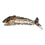 Décapsuleur ouvre-bouteille, poisson en nacre