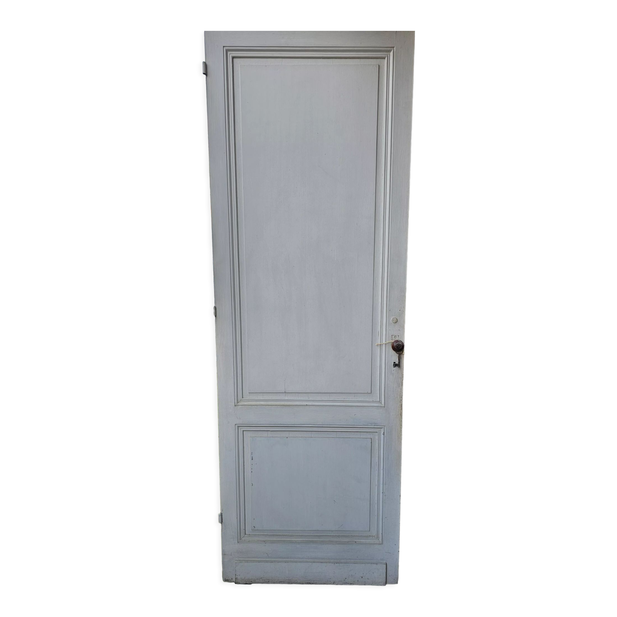 Wooden interior door of the nineteenth century
