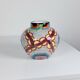 Handpainted Art Deco vase by Eva Stricker Zeisel for Schramberg
