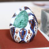 Ceramic "egg" ashtray, 50s