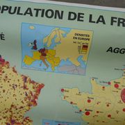 Affiche scolaire MDI La France sa population et structure de la population